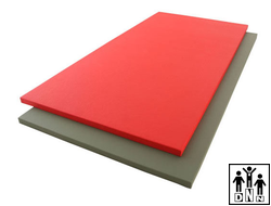 Татами Стандарт ППЭ, 4 см, верх Judo, открытое дно, 200 кг/м3