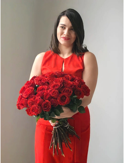 Букет 60 на день влюбленных