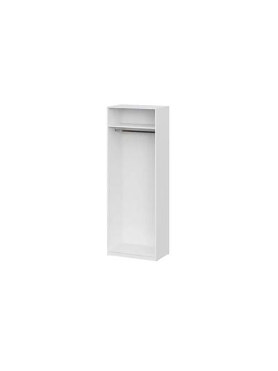 ШК 5 800 шкаф двустворчатый распашной Белый текстурный