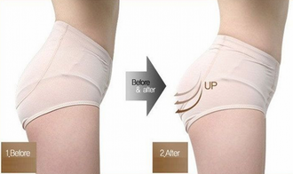 Трусы Пуш ап увеличивающие ягодицы со вставками из 100% силикона