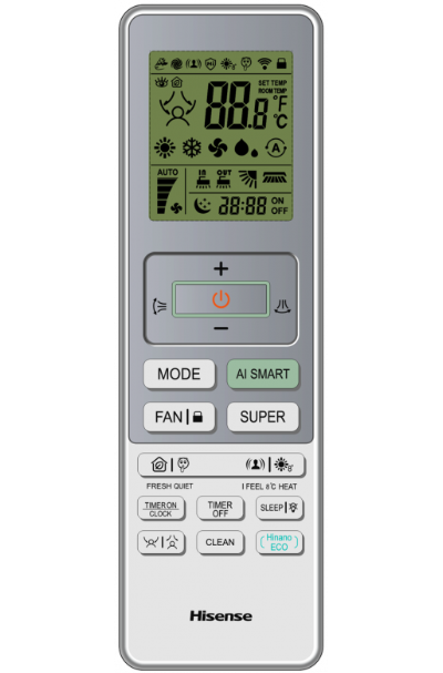 Кондиционер Hisense VISION PRO 2.0 SUPERIOR AS-10UW4RXVQH01A