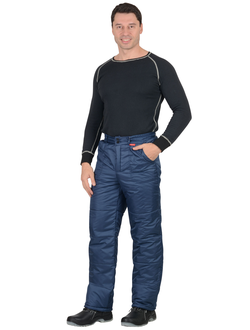 Брюки утепленные "ЕВРОПА" синие