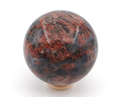 Шар Гранит Калгуваара, Россия, Карелия (45 мм, 131 г) №28087