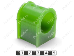 Втулка стабилизатора задней подвески, ID=32мм Полиуретан 55-01-302 (PU54/M80/зеленый) (706002246; 706001098)
