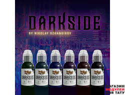 Краска World Famous Tattoo Ink Nikolay Dzhangirov - Darkside Set (6шт) 1 oz