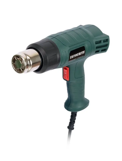 Фен технический FAVOURITE FHGP 2000, 2000 Вт, 400/600 С, 300/500 л/мин