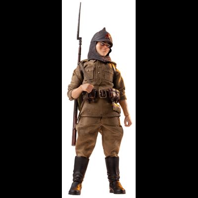 Красноармеец Антон (диверсант) - КОЛЛЕКЦИОННАЯ ФИГУРКА 1/12 Bean Gelo series - Anton (BGS022) - POPTOYS