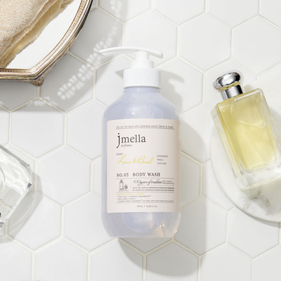 JMELLA IN FRANCE. Гель для душа парфюмированный "Лайм и базилик" LIME & BASIL Body Wash (500 мл)