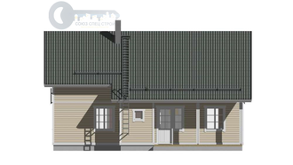 ДЖ-18 ЖИЛОЙ ДОМ: ГАБАРИТНЫЕ РАЗМЕРЫ: (11,5Х7,8М) 1,5 ЭТАЖА, ОБЩАЯ ПЛОЩАДЬ: 156М²