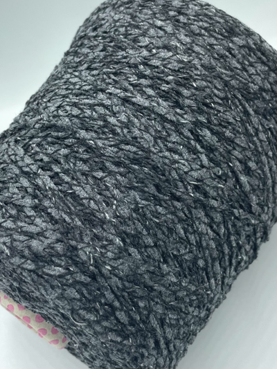 Filati Biagioli Modesto art. Prince Mouline 69% Кашемир 31% Шёлк Nm. 190 метров в 100 граммах цв. дымчатый