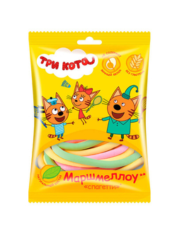 Воздушный зефир спагетти ТРИ КОТА 80гр (20)