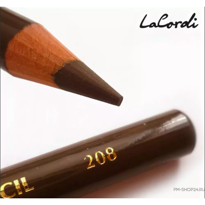 Эскизный карандаш LaCordi коричневый #208 -  pm-shop24.ru