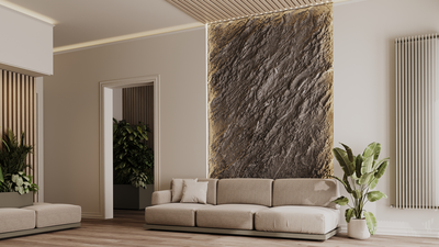 Панно гипсовое TRAVERTINE артикул SPN10