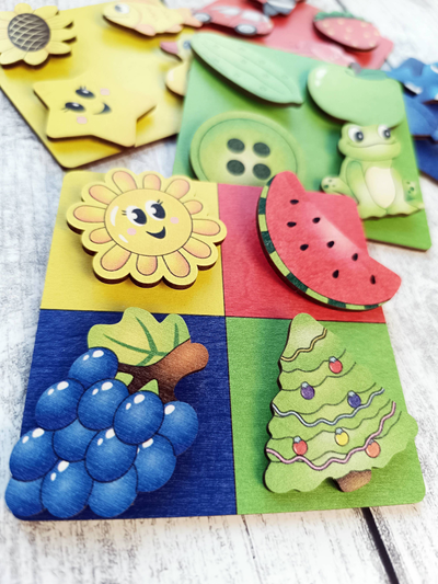 Сортер "Штучки на липучках"