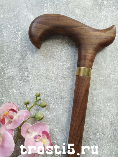 Уникальная лёгкая трость  "Вельможа Ореховый"