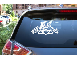 Наклейка виниловая год Тигра №8