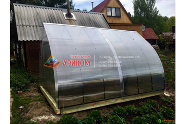 Теплицы и сотовый поликарбонат в Перми от Ариком