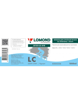 Чернила для широкоформатной печати Lomond LE132-LC-010
