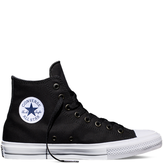 Кеды Converse Chuck Taylor All Star II Black, второе поколение Конверс фото