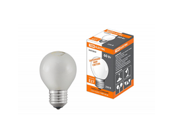 Лампа накаливания ШАР ПРОЗРАЧНЫЙ 60Вт-230-Е27TDM