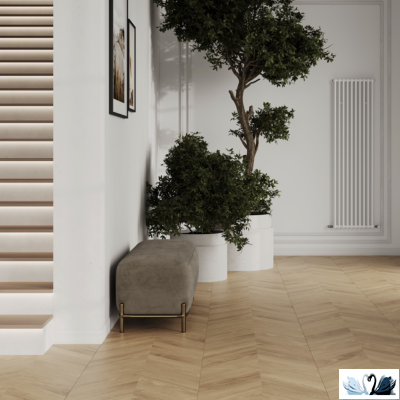 Керамогранит Laparet Вуд Латина Миле Шеврон\Wood latina miele chevron Кarving MR 60х120 см бежевый матовый карвинг