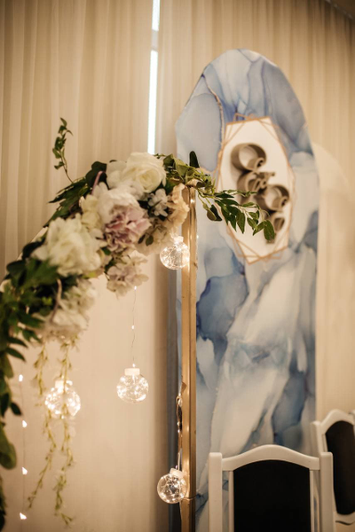 Декор фона президиума "Нежность"