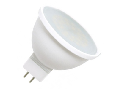 Лампа светодиодная Ecola MR16 GU5.3 220V 5.4W (5W) 6000K 6K 52x50 матов. Premium M2UD54ELB