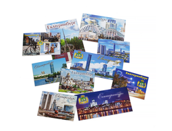 Магниты с видами Екатеринбурга в ассортименте