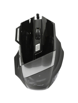 Проводная Мышь Dowell Optical Mouse MG-100, черная