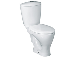 Унитаз-компакт ВЕРСИЯ белый в комплекте (бачок,сиденье,крепл) [28249]