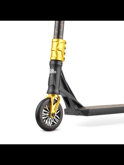Трюковой самокат Fox Boom 525 black/gold