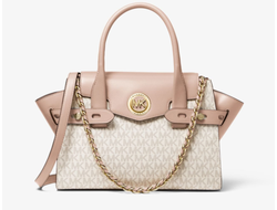 Сумка сэтчел Michael Kors Carmen Small розовая