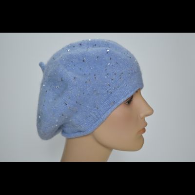 Берет Vizio SS 1331 BO голубой одинарный