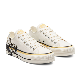 Converse Chuck Taylor All Star Floral Fusion Platform Low Top