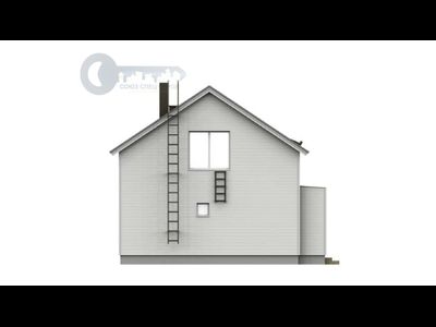 ДЖ-17 ЖИЛОЙ ДОМ: ГАБАРИТНЫЕ РАЗМЕРЫ: (8.5Х7.5М) 1,5 ЭТАЖА, ОБЩАЯ ПЛОЩАДЬ: 127.5М²