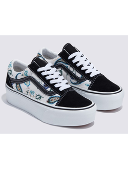 Кеды Vans Old Skool Stackform Paisley Bloom Black/Multi