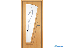 Дверь остекленная с покрытием ПВХ ДО-23 купить в Челябинске | КВИРТЕК