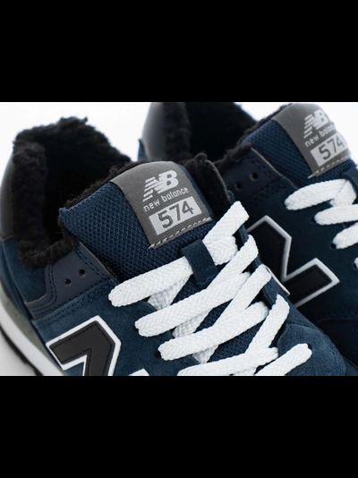 New Balance 574 Dark Blue Big Size С Мехом