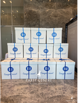 Коробки сюприз для строительной компании “Bi group”