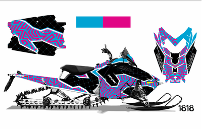 Наклейки на снегоход Polaris PRO RMK 2011-2015 №1818