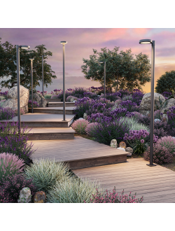 Парковый светильник Dion 3000К 50Вт IP 65, O472H-L50GF3K