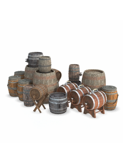 бочки Бочки Barrels Scene