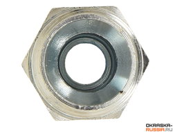 Переходник 1/2" на 3/8" (штуцер, адаптер, переходник) соединение для шлангов высокого давления