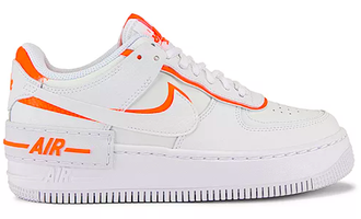 Nike Air Force 1 Low Shadow orange (белые)