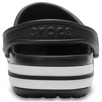 CROCS BAYABAND CLOG ЧЕРНЫЕ С БЕЛЫМ