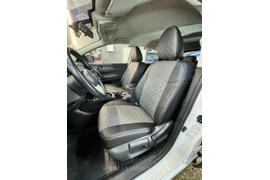 Nissan Qashqai II [J11] (2014+) (экокожа ромб, черный+темн.серый)
