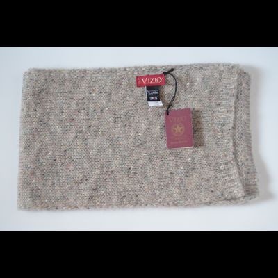 Визио италия шарф Vizio 6926 бежевый меланжевый осень - зима 2021 - 2022