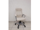 Кресло Barneo K-148 для руководителя бежевая кожа, газлифт 3кл, PU-27