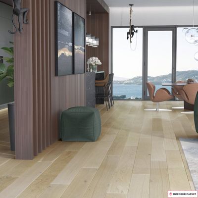 Паркетная доска Barlinek Grande Дуб Salt купить в интернет-магазине mirovoy-parquet.ru