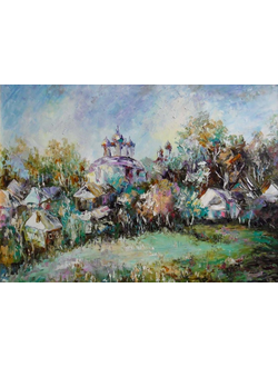 Пейзаж Колокольный звон Круглова Светлана